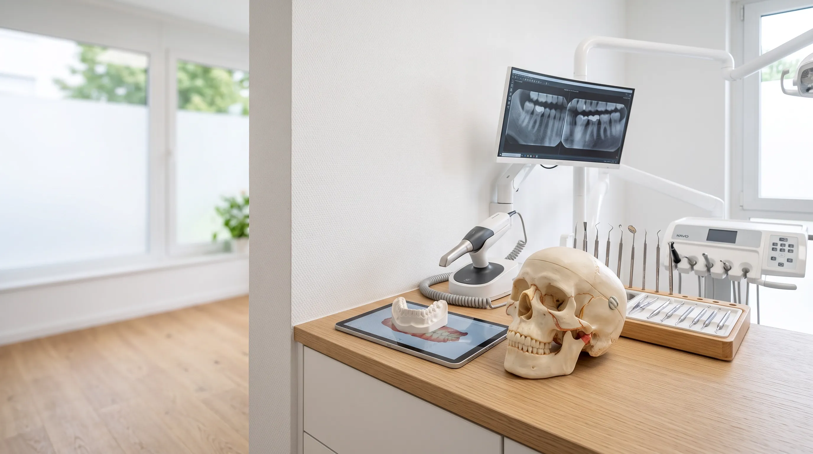 Funktionsdiagnostik bei CMD in einer modernen Zahnarztpraxis