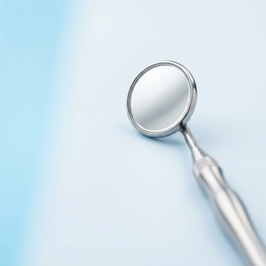 Intraoralspiegel zur Untersuchung des Zahnhalteapparats
