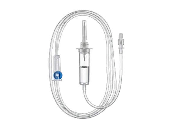 Infusionsbesteck für eine Behandlung in Sedierung